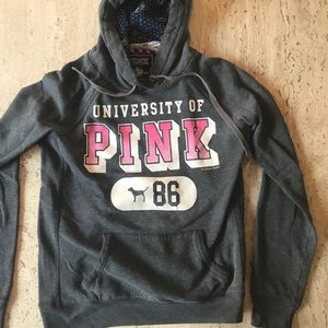 Gray PINK/Victoria’s Secret hoodie